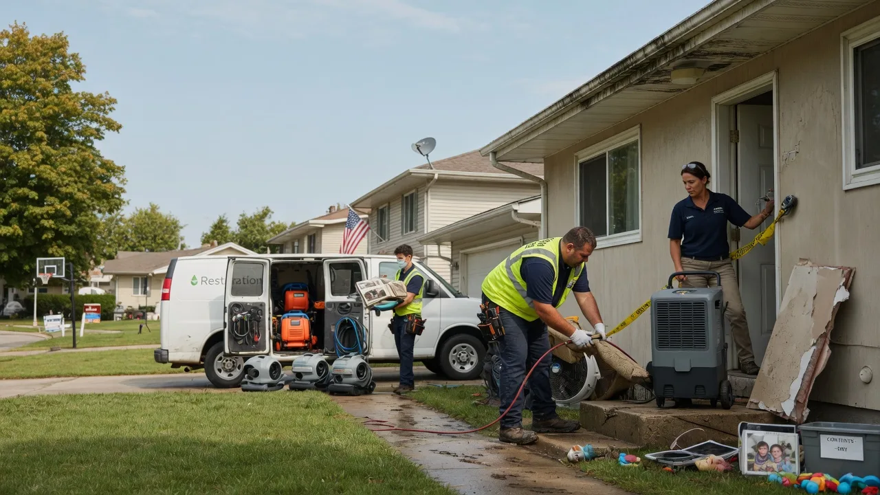 Water Damage Restoration in Ottsville, PA near me